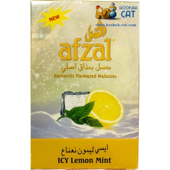 Табак для кальяна Afzal Icy Lemon Mint (Афзал Ледяной Лимон с Мятой) 40г Акцизный - фото 1